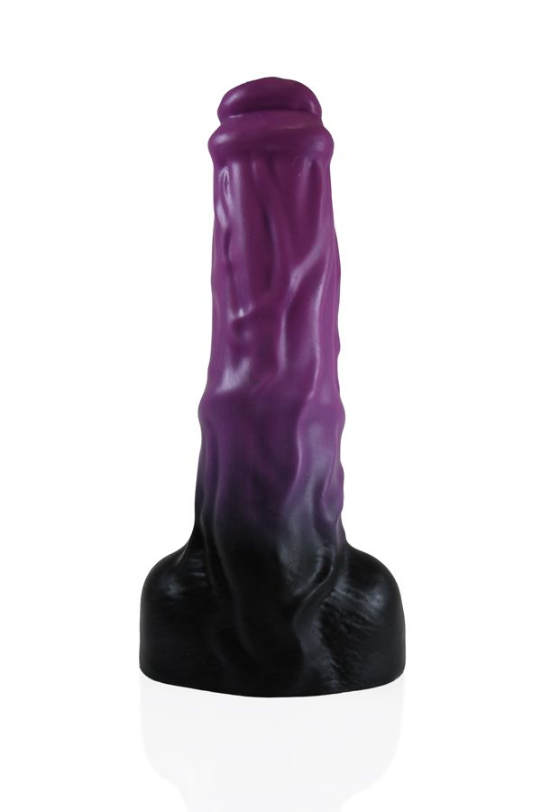 HellHound Pegasus Dildo - Black Purple
