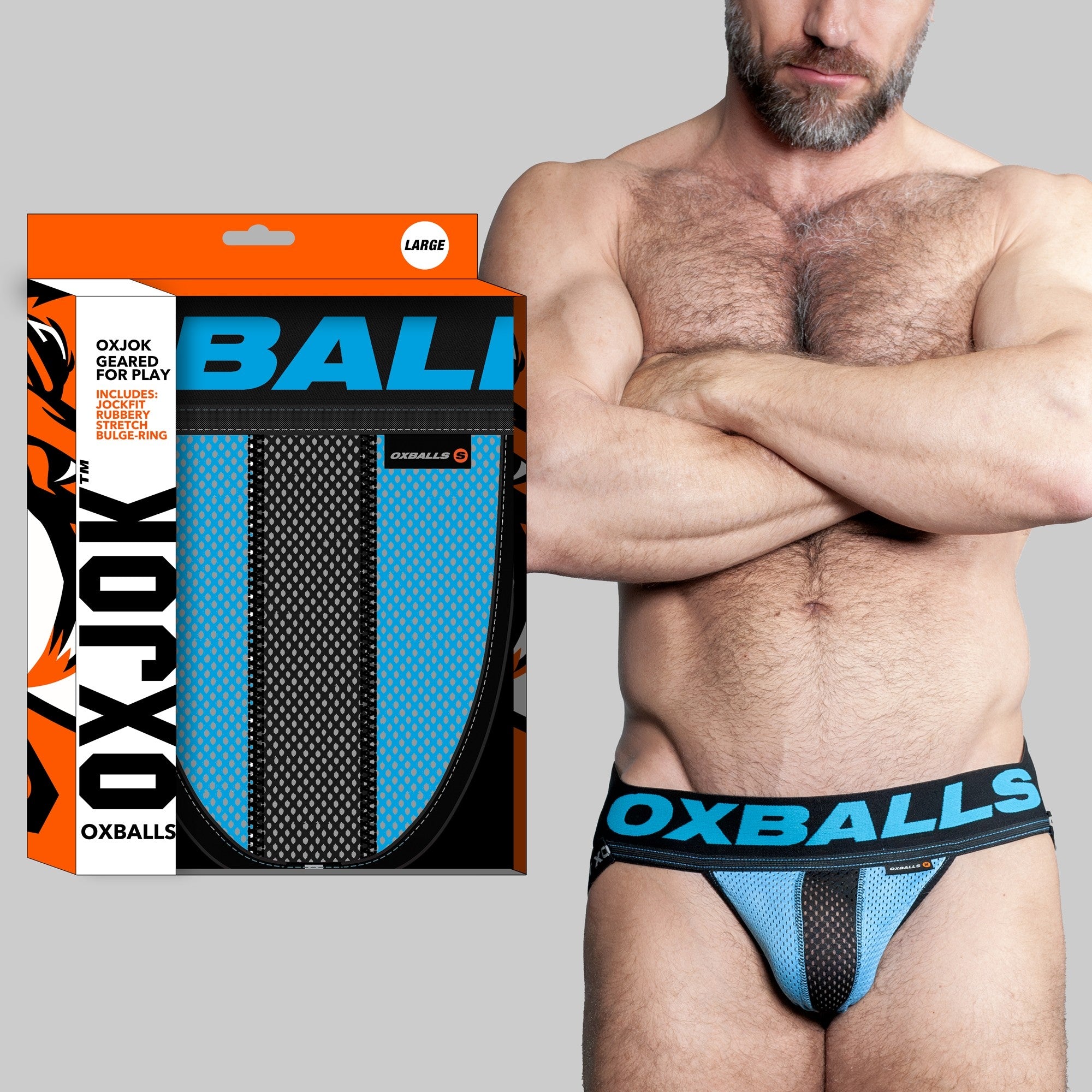 Jockstrap AIRMESH Sky Blue