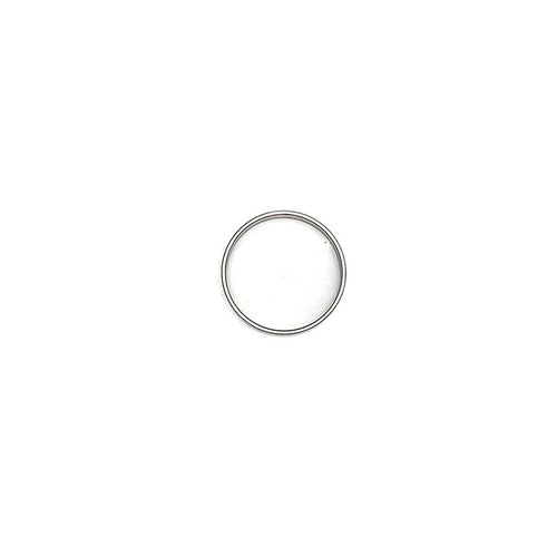 BAKHOX Cock Ring Silver Color ULTRA WIDE