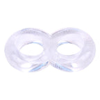 CHISA Cock Ring Doble Duo Cock 8 Transparente
