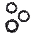 CHISA Cock Ring Beaded Negro