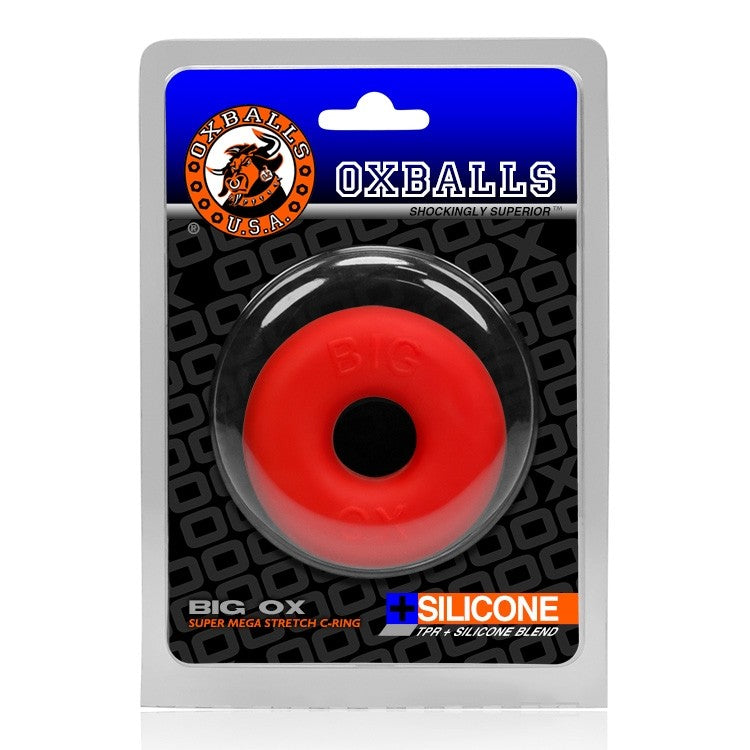 Cock Ring BIG OX Red Ice