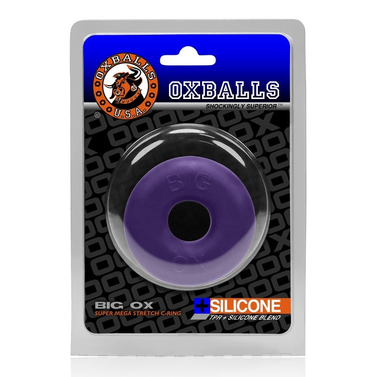 Cock Ring BIG OX Eggplant Ice
