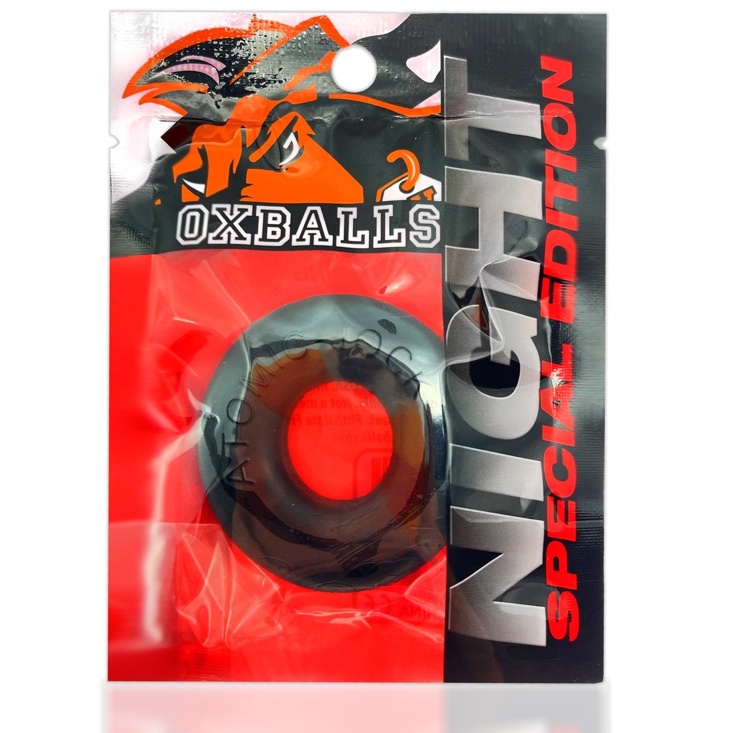 Cock Rings DO-NUT 2 NIGHT BLACK