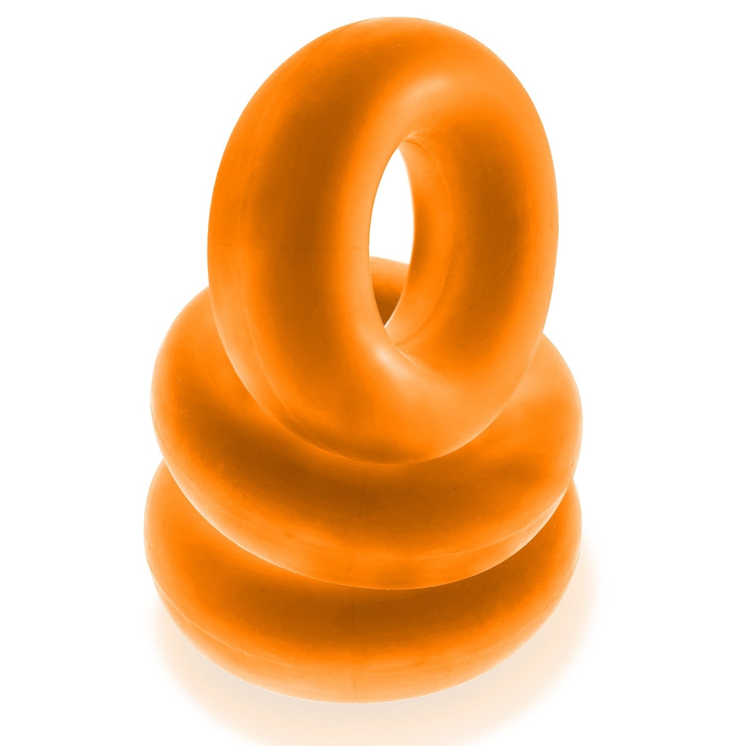 Fat Willy Cock Rings 3 pack Cosmic Orange