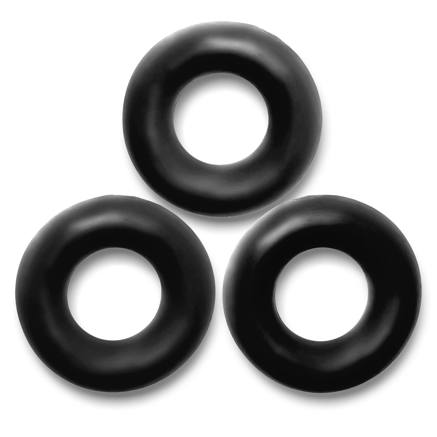 Fat Willy Cock Rings 3 pack Black