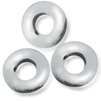 Fat Willy Cock Rings 3 pack Clear