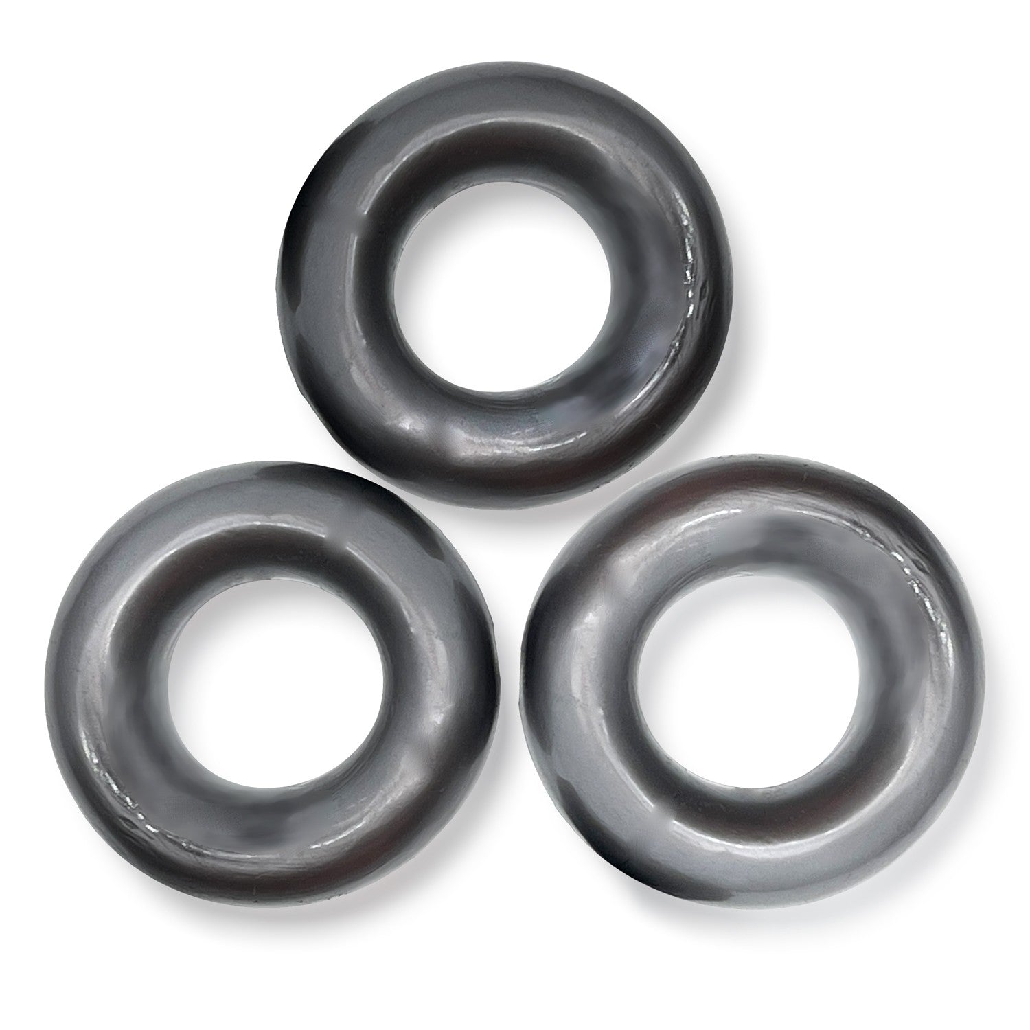 Fat Willy Cock Rings 3 pack Steel