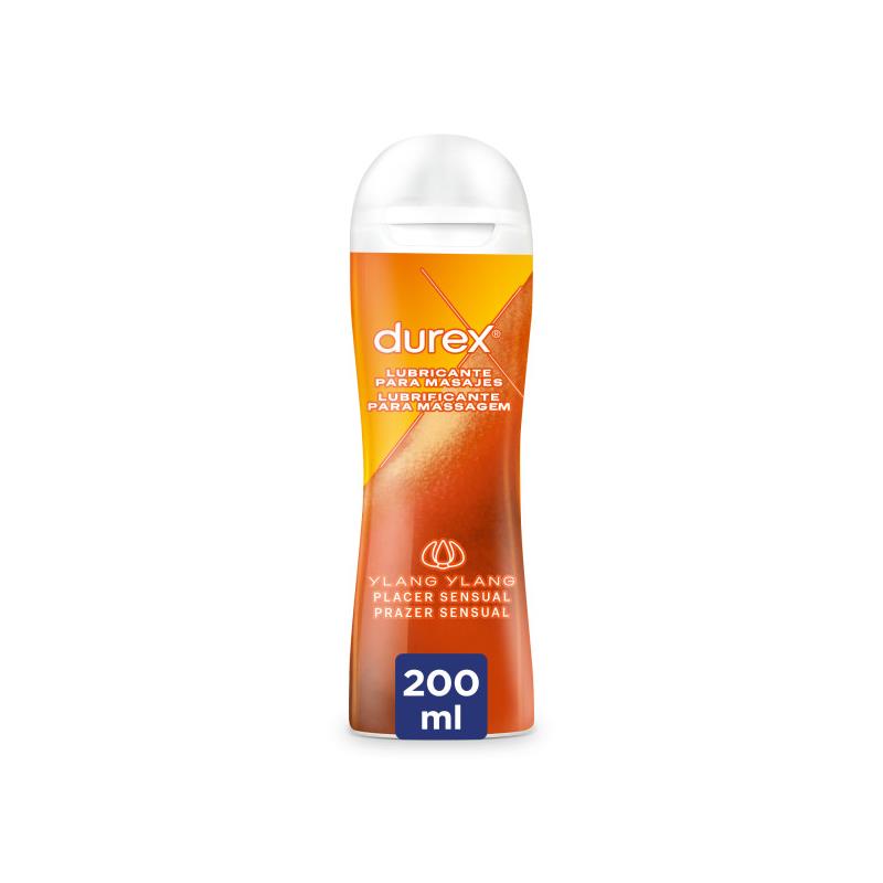 DUREX Gel de Masaje 2 en 1 Sensual Ylang Ylang 200 ml