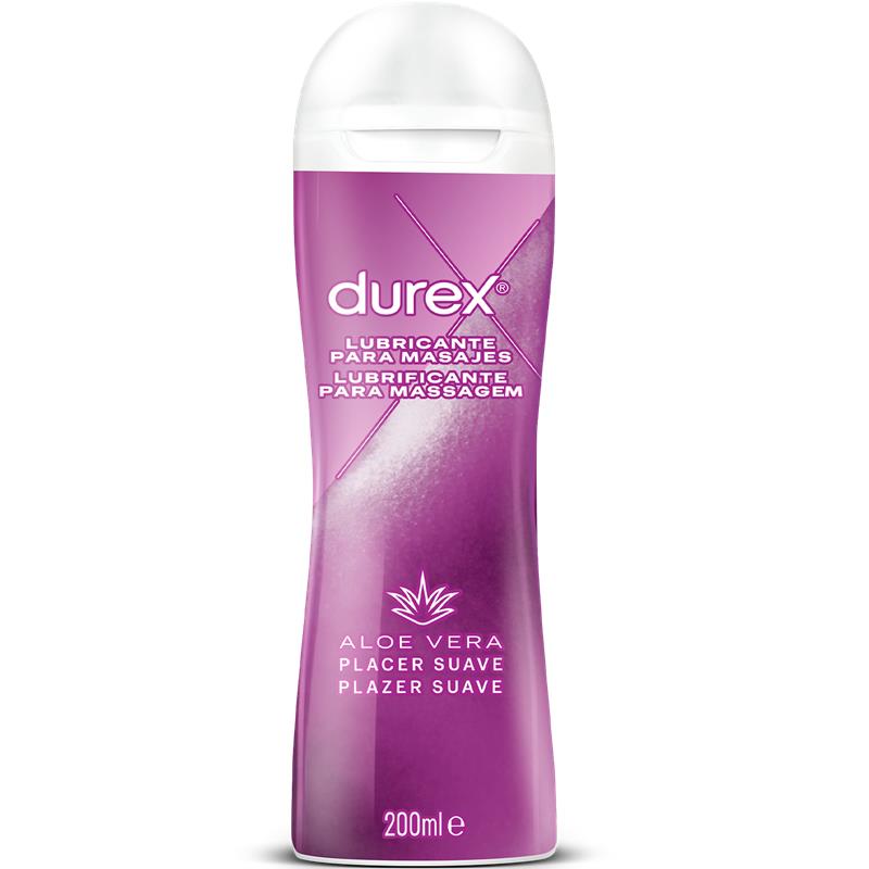 DUREX Gel de Masaje Aloe Vera 2 en 1 200 ml