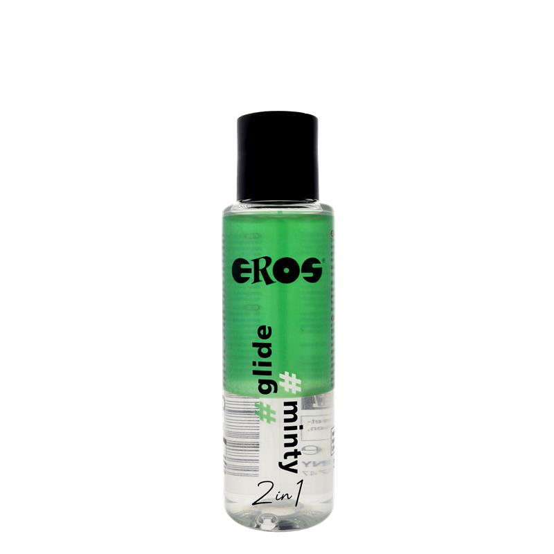 EROS Lubricante 2in1 Glide Minty Base de Silicona 100 ml