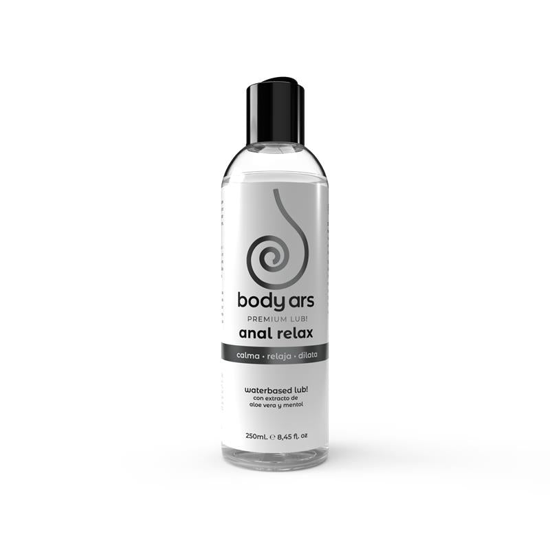 BODY ARS Lubricante Anal Relax Premium Base Agua 250 ml