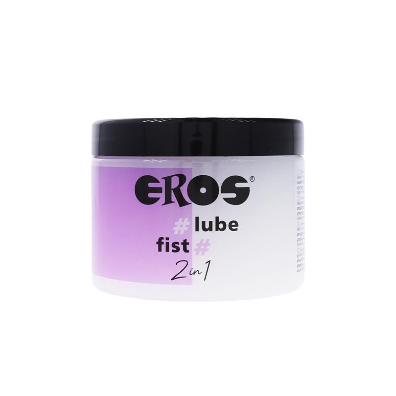 EROS Lubricante de Fisting Base Agua y Silcona 2 en1 500 ml
