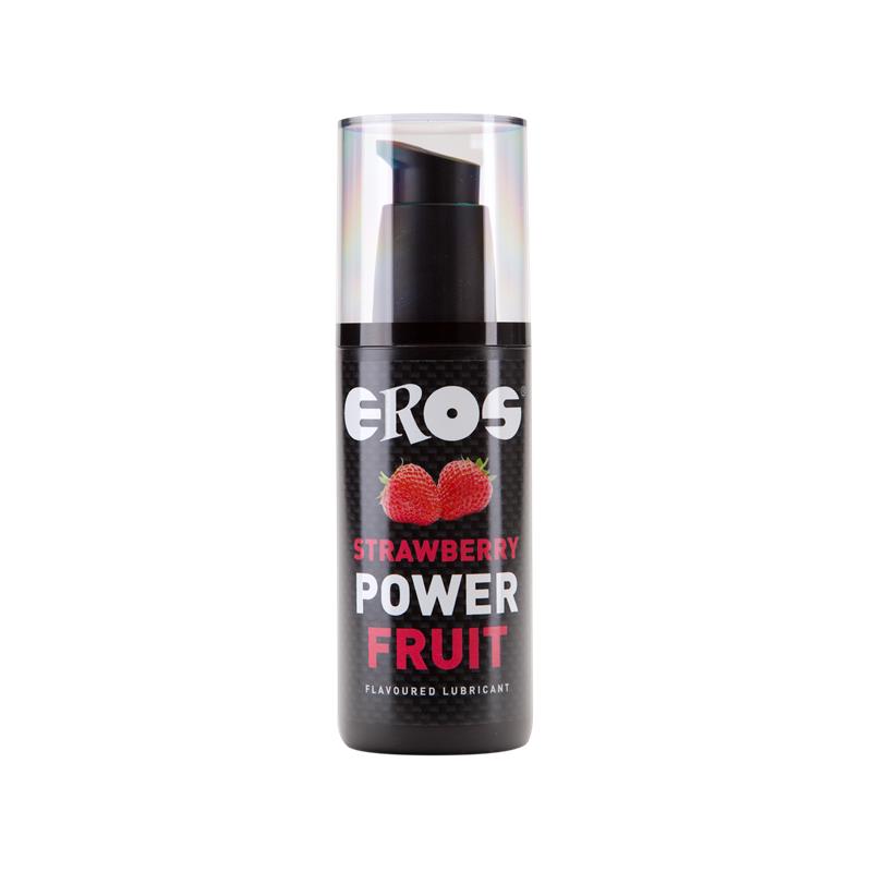 EROS Lubricante sabor Fresa Power 125 ml