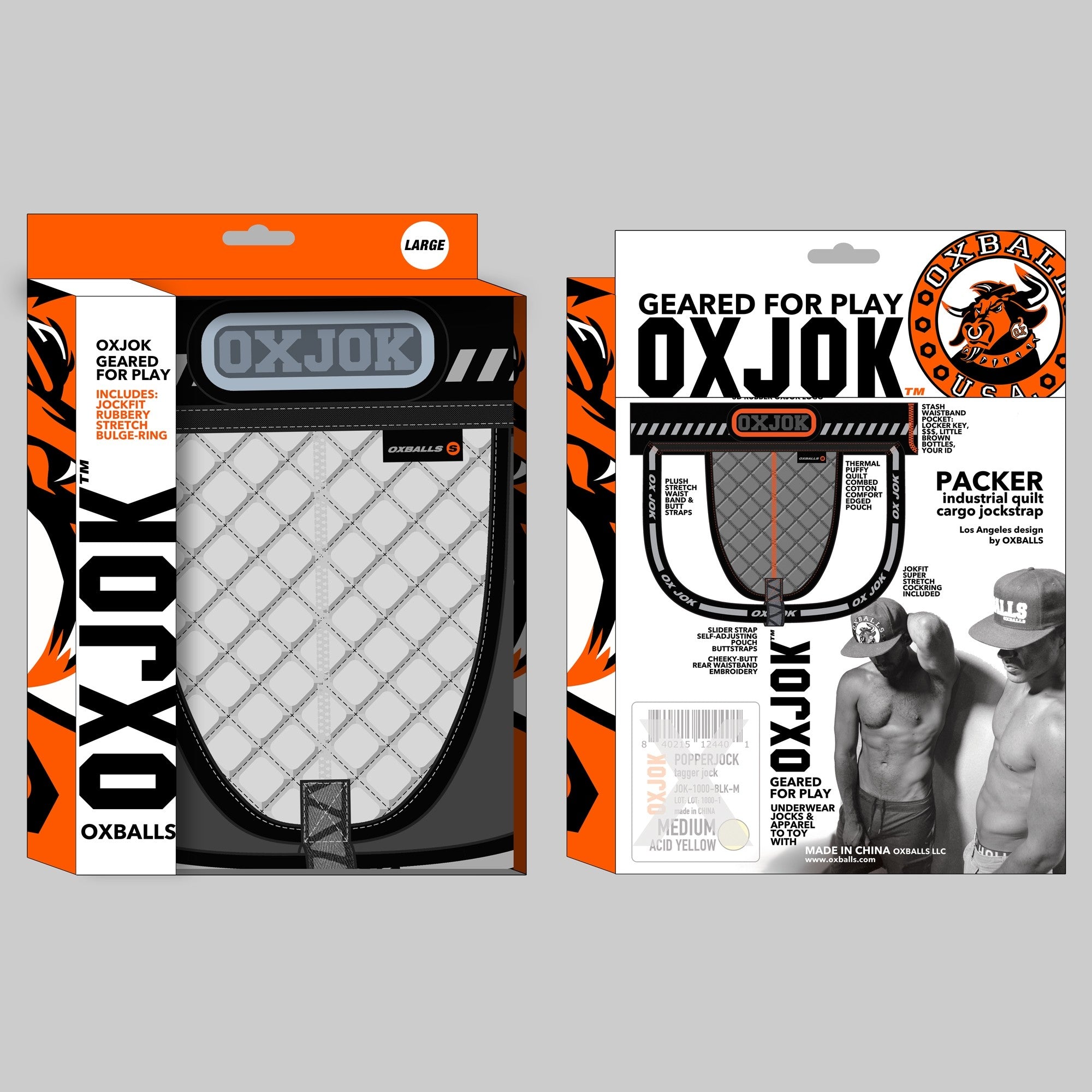 Jockstrap Packer OXJOK White