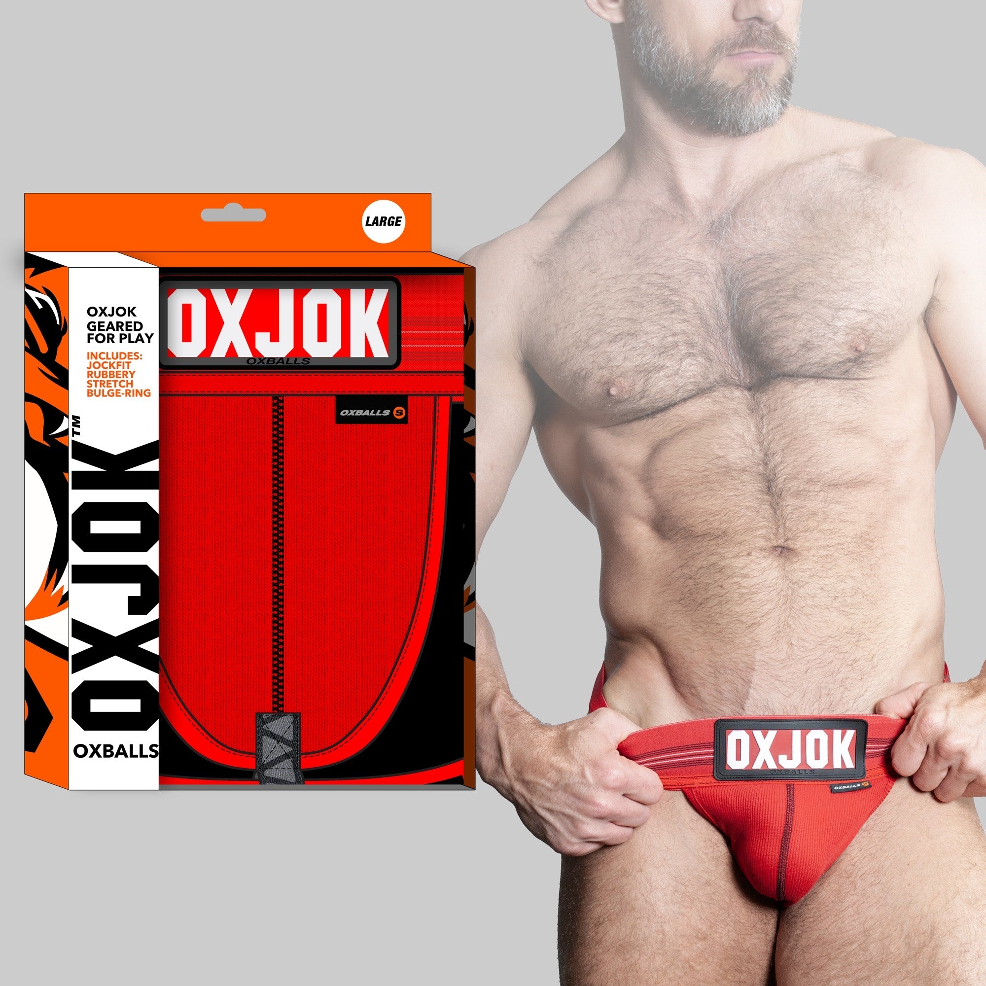 Jockstrap SLINGJOCK Red Hot